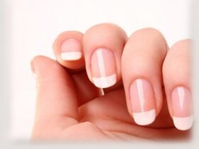 A healthy nail